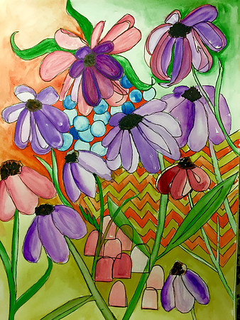 with thoughts of spring.